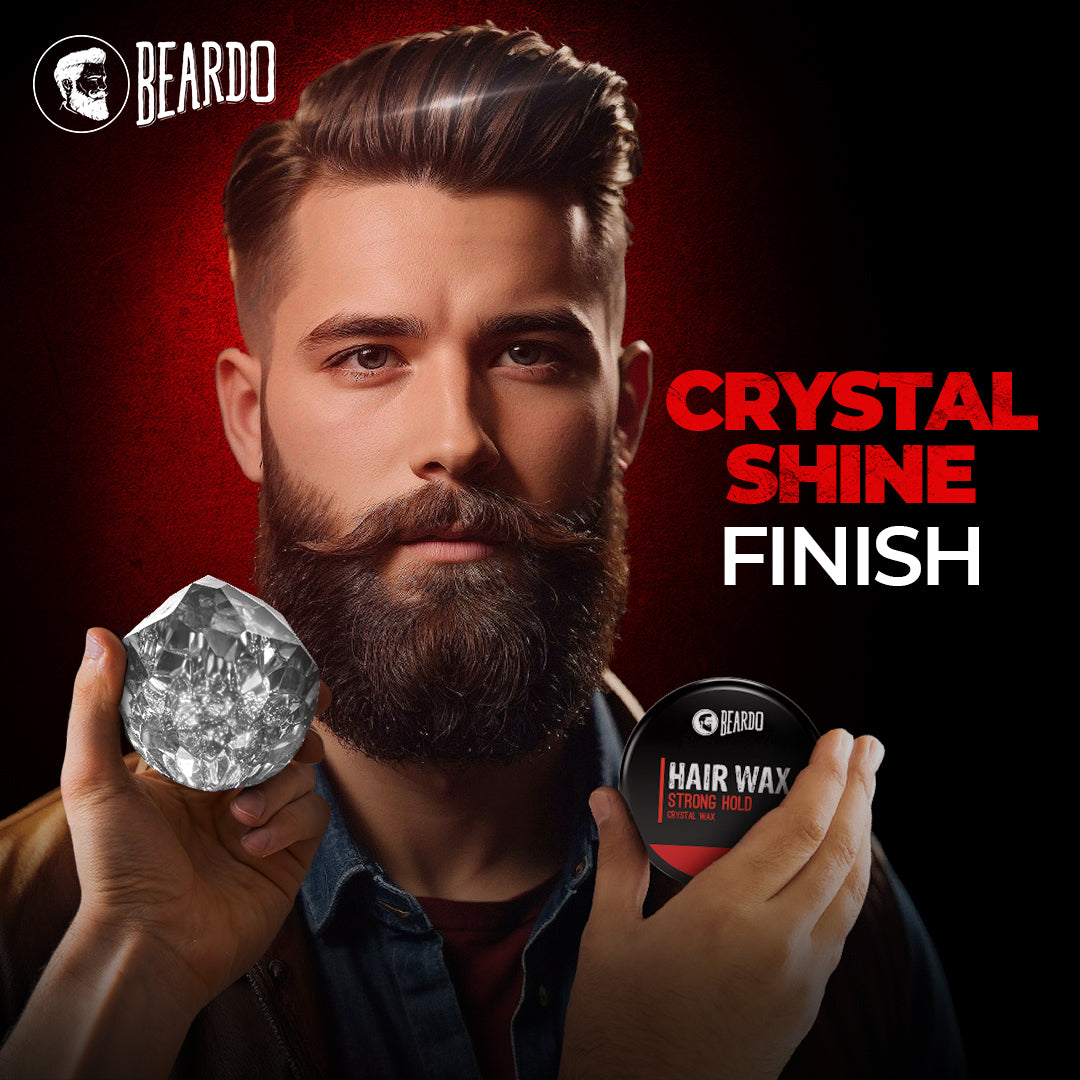 Beardo Hair Wax Strong Hold Crystal Gel Wax