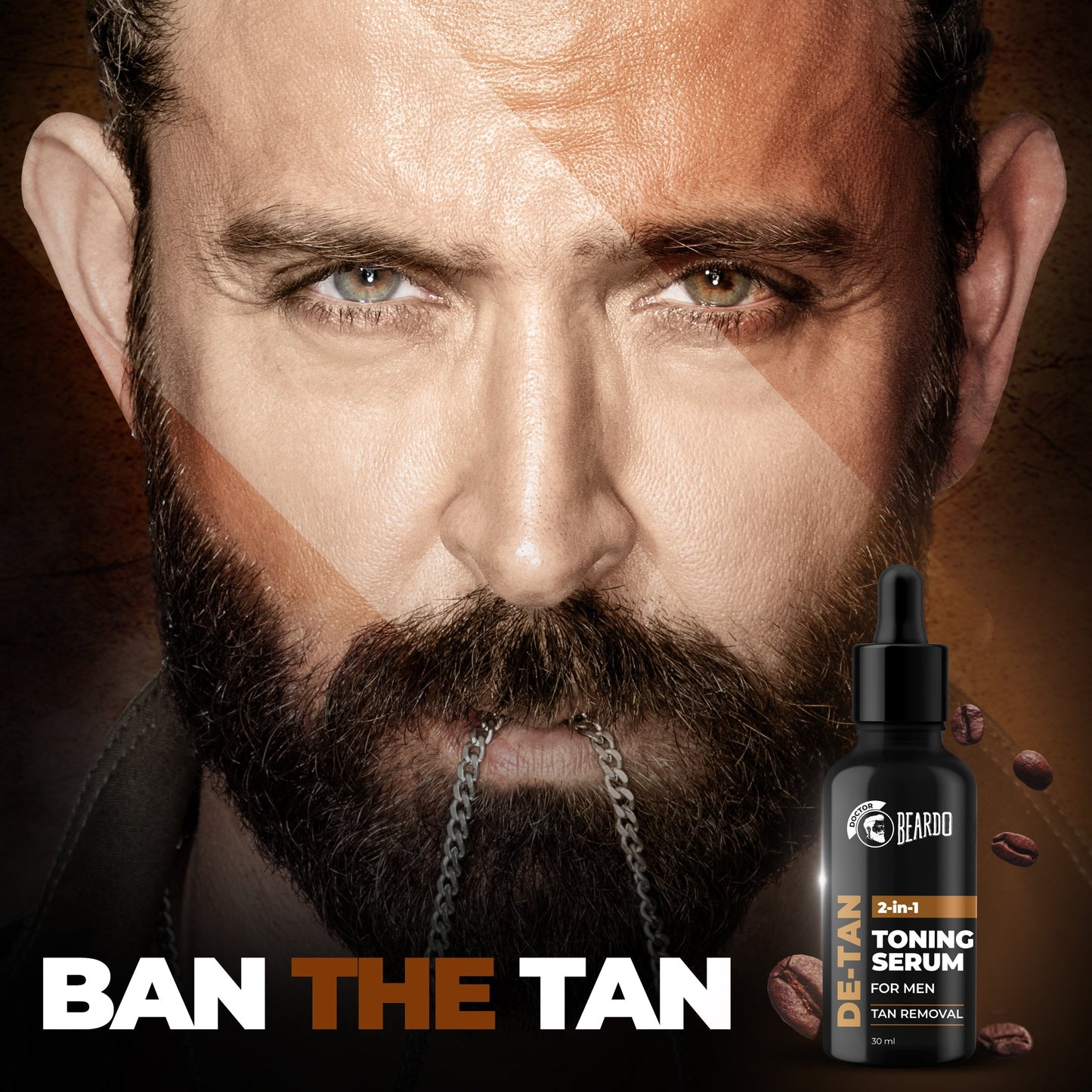 Beardo De-Tan 2 in 1 Toning Serum