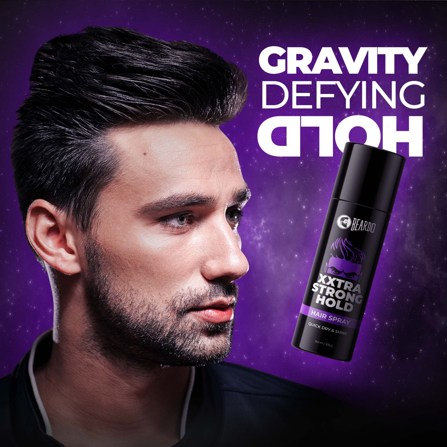 Beardo Xxtra Strong Hold Hair Spray (150ml)