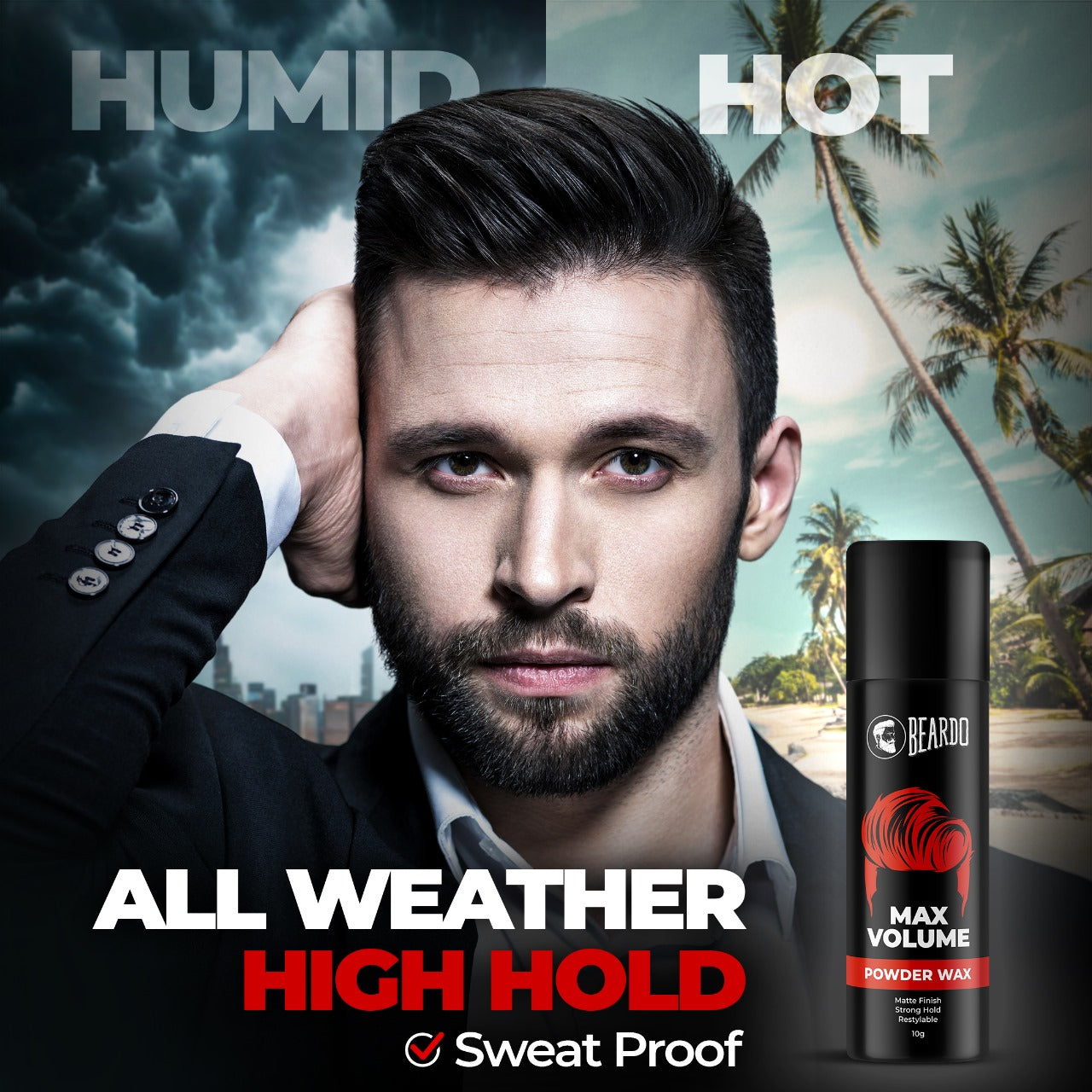 Beardo Max Volume Powder Wax